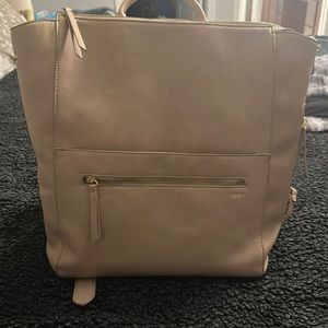 Fawn X Nordstrom Square Diaper Bag in Beige